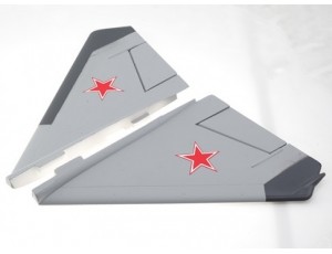 Flyfans Mig-25 Russian Twin 64mm EDF Jet Rudder Set 